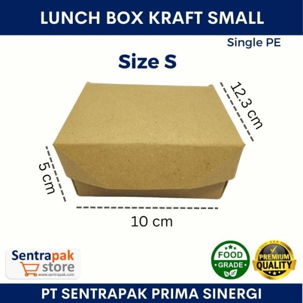 lunch box small kraft