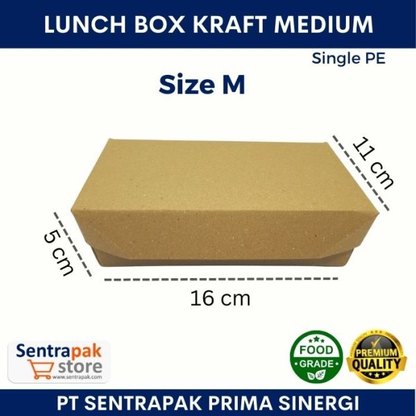 lunch box kraft medium