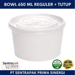 bowl 650ml dengan tutup