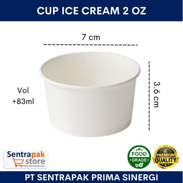 cup ice cream 2 oz