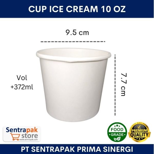 cup es krim 10 oz