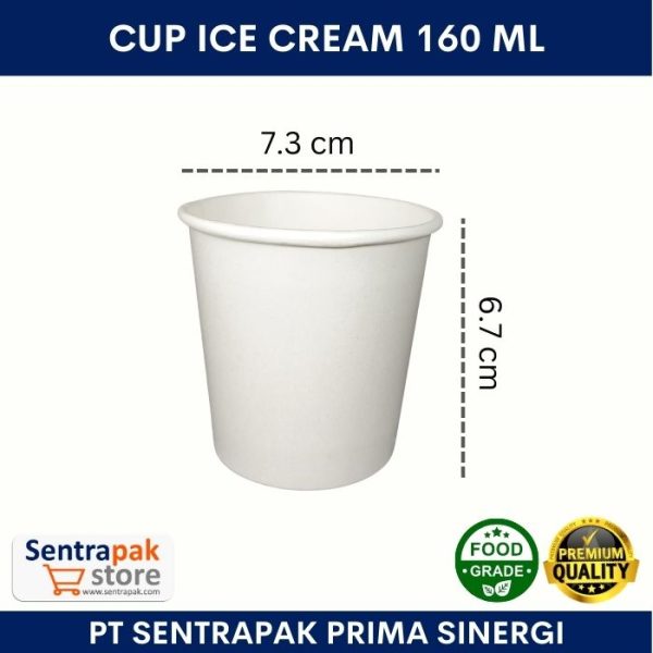 cup ice cream 160ml